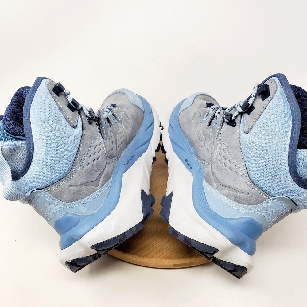 Hoka One One Kaha 2 GTX Shoes Womens 7 Blue Trail High Top Hike Comfort Sneaker - Picture 8 of 13